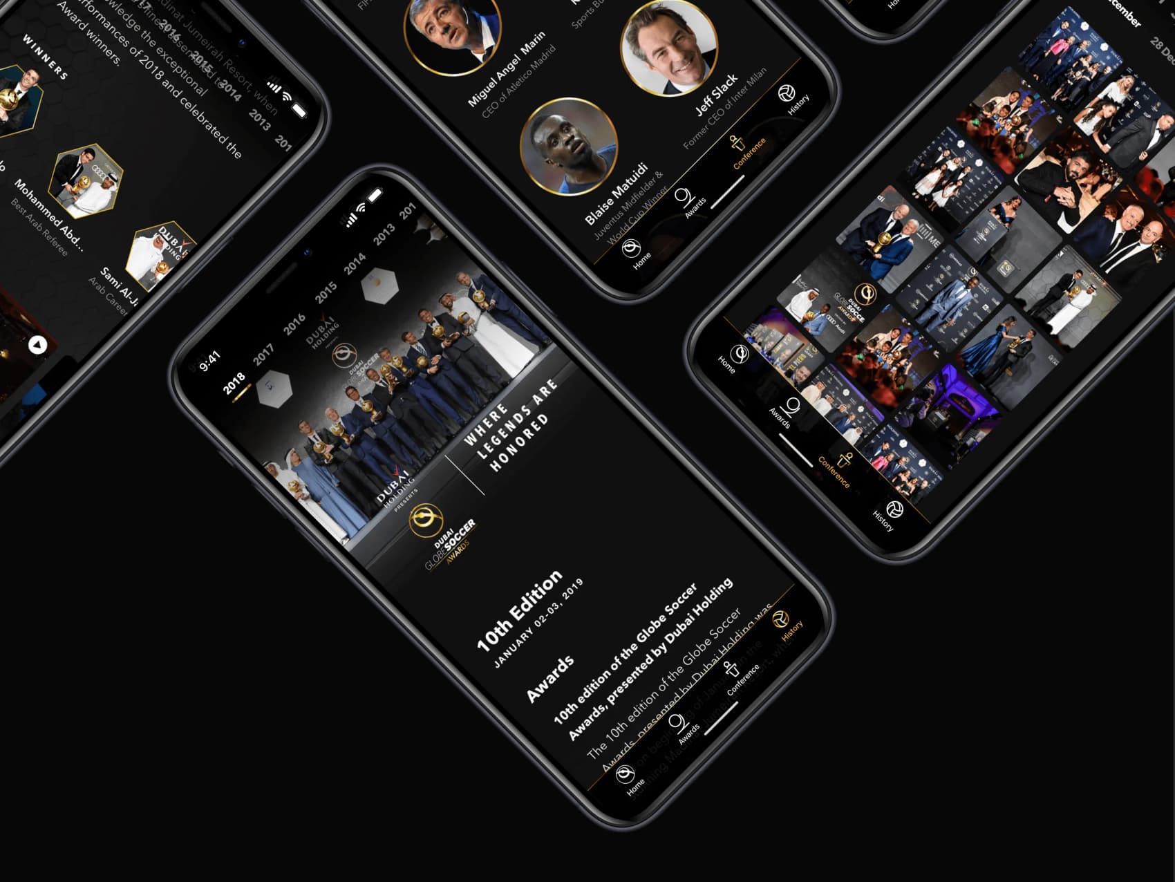 Globe Soccer App Screens 3