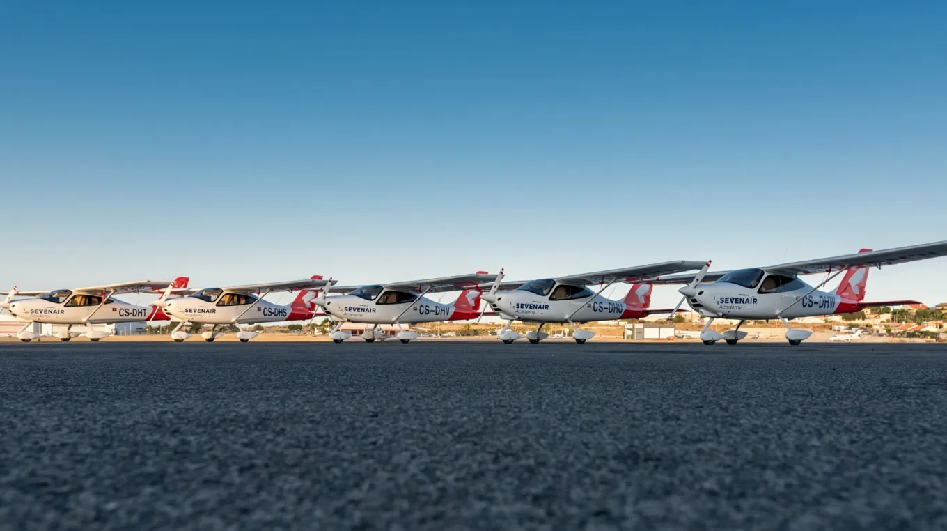 Sevenair Aircraft on Ground